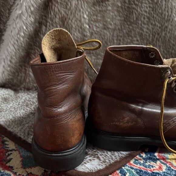 Red Wing Classic Brown Leather Boots women’s sz 8.5 - Picture 7 of 9